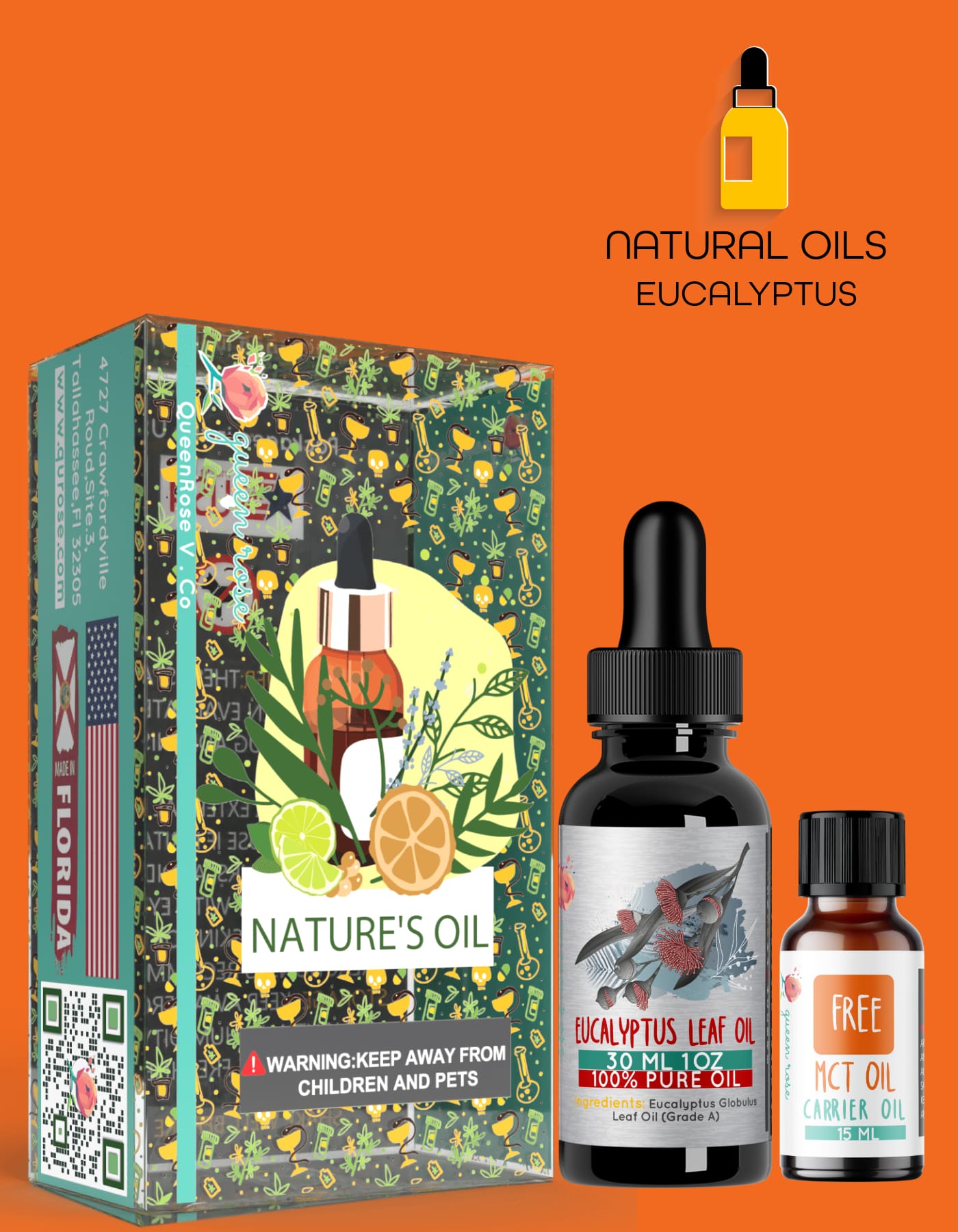 EUCALYPTUS LEAF ESSENTIAL OIL   30 Ml  &   60 Ml