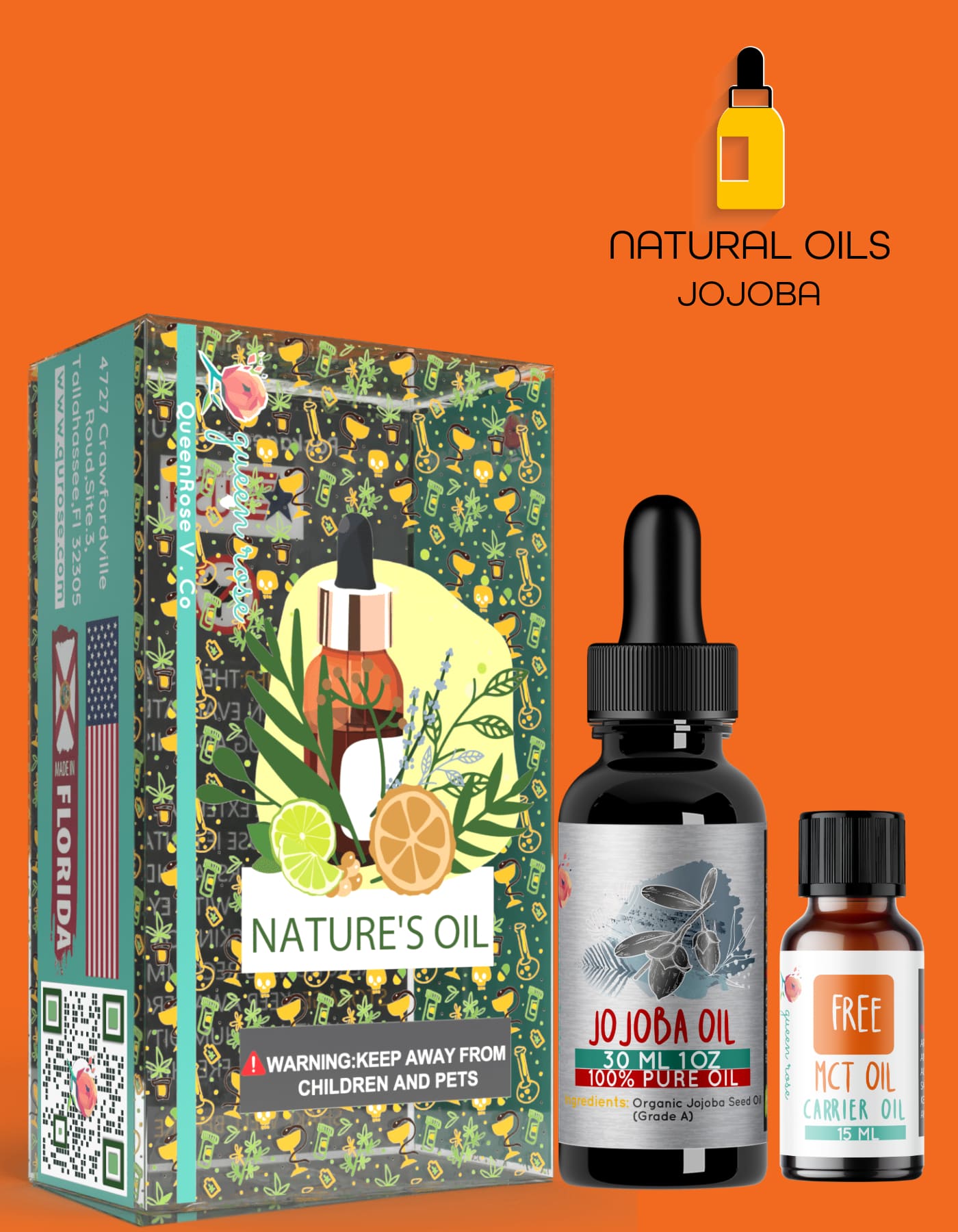JOJOBA OIL  30 Ml  &  60 Ml