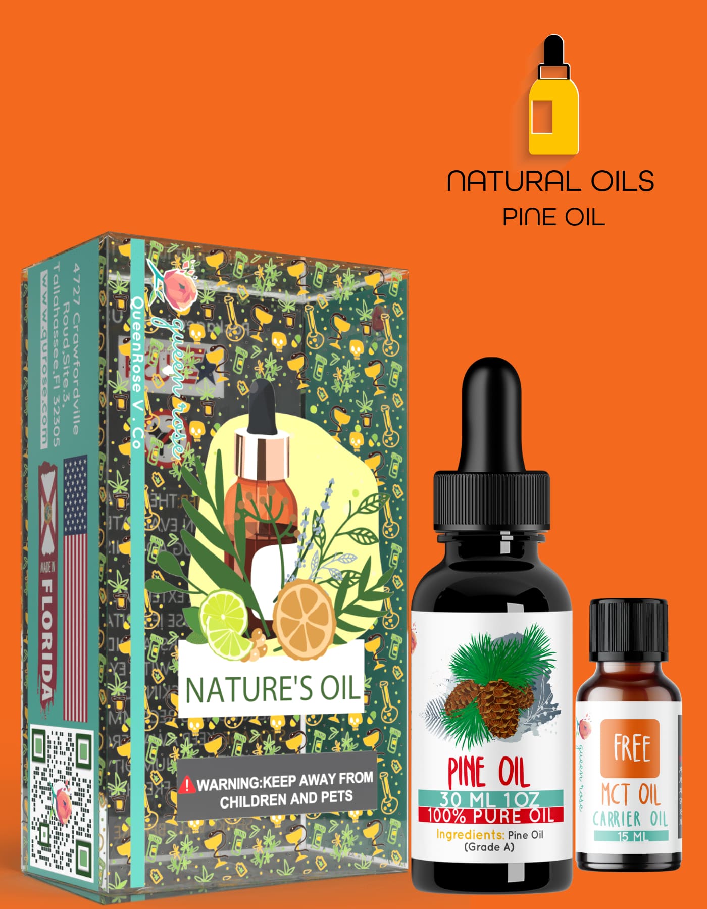 PINE  ESSENTIAL  OIL 30 ML & 60 ML