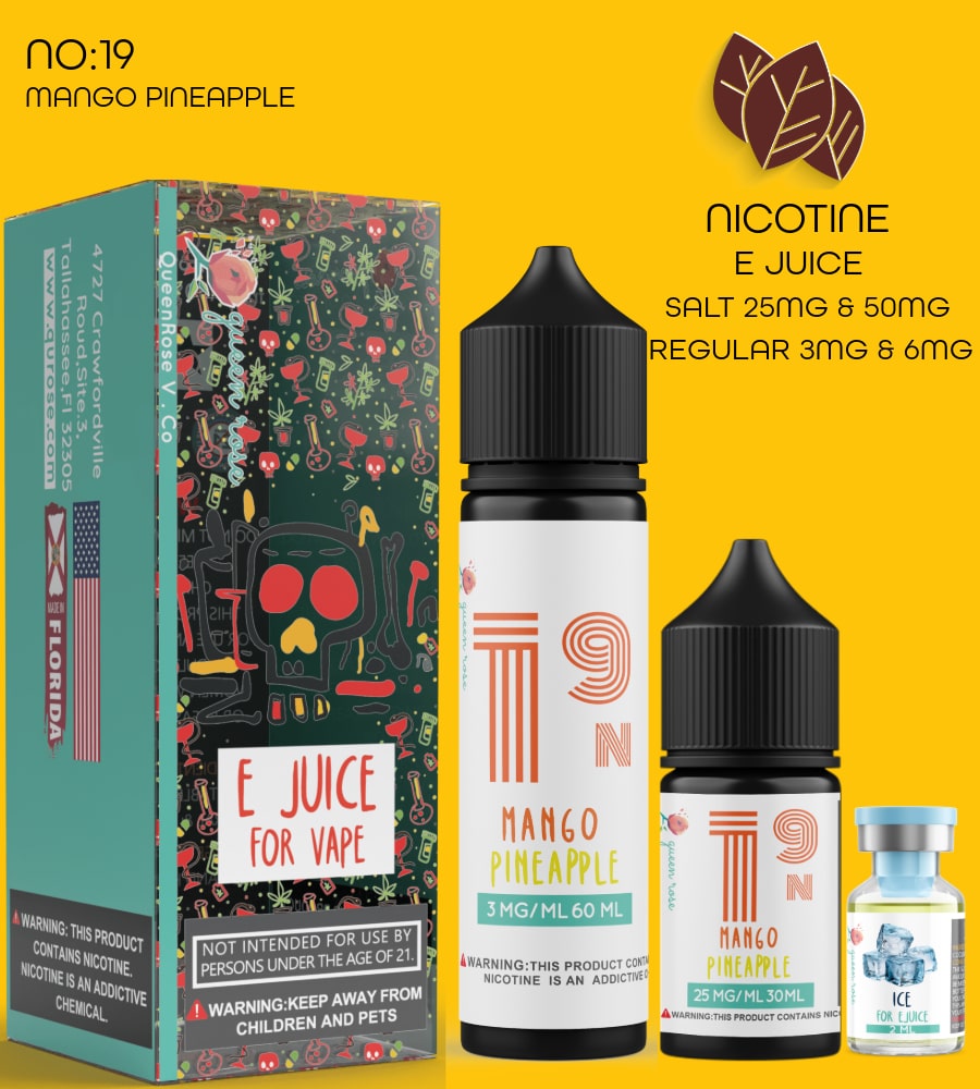 MANGO PINEAPPLE E JUICE FOR VAPE NO:19