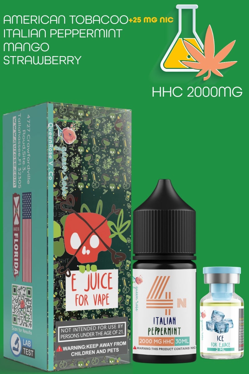 HHC (2000 MG)  E JUICE FOR VAPE 30 ML